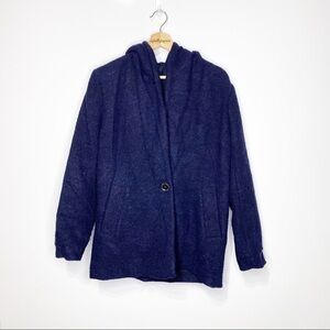 Massimo Dutti Wool Blended Hooded Jacket